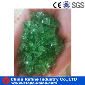1-3mm Glass Pebbles and Cobbles , Green Glass Pebble Mosaic for Swimming Pool,Pebble Stone Blue Glass Gravel,Crushed Glass Chippings, Crushed Glass