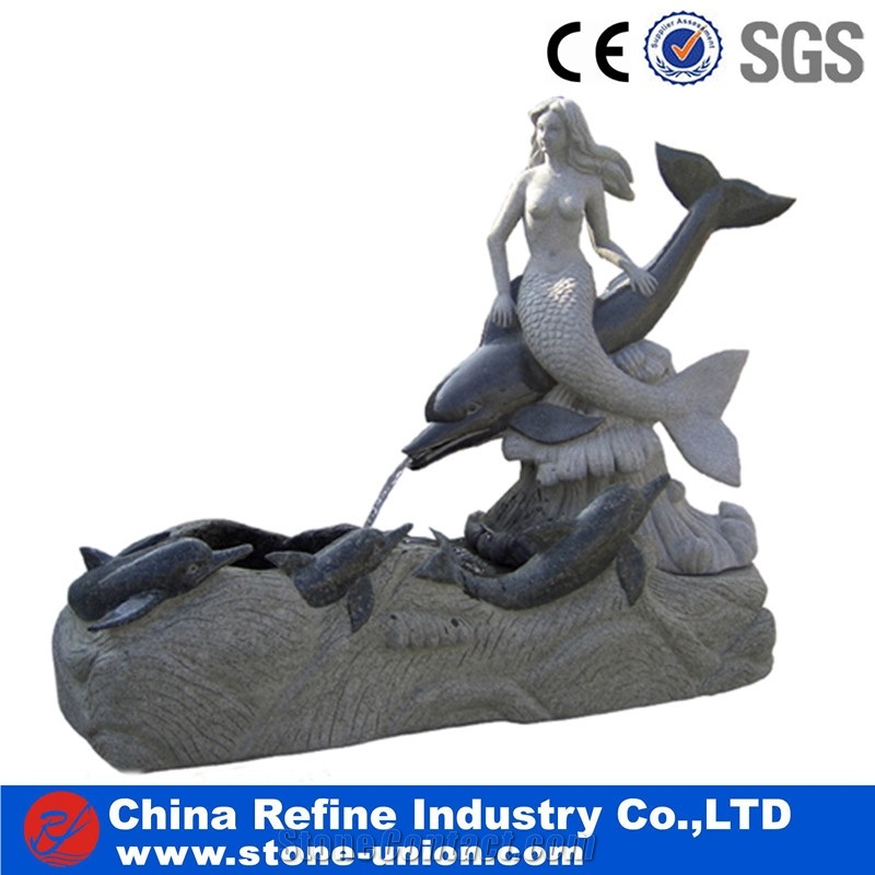 Beige Marble Fountain , Indoor/ Outdoor Granite Stone Water Fountains,Sculptured Fountain,Granite Floating Sphere Fountain