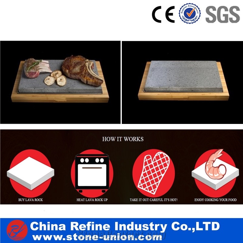 Black Cooking Stone Lava Meterial , Lava Cookware for Dinner,Ava Stone Cooking Stone, Basalt Cookware, China Lava Stone Black Basalt Cookware