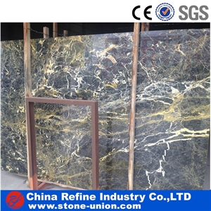 Black Golden Marble Pattern , Black Marble Slab,Gold Coast Golden Marble Slabs Black Gold Mixed Marble, Black Marbles Slabs with Golden and White Vein
