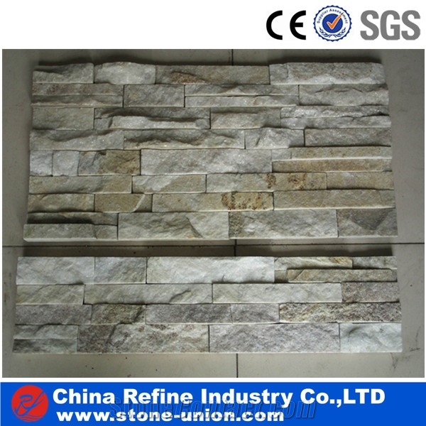 Black Quartzite Culture Stone Wall Panel,Popular Black Quartzite Culture Stone Stack Stone for Wall Cladding, Decoration