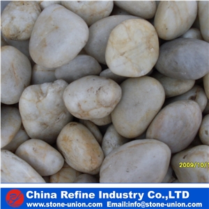 Brown Pebbles in Bulk with Vein, Polished River Stone Wholesale Cobblestone