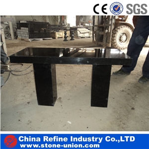 China Absolute Black Granite Monument & Tombstone,Black Classical Polished Monument , Monument Exporter