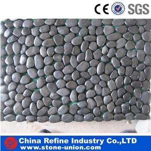 Dark Grey Irregular Landscaping Stone Pebbles, Decorative Grey Pebble 3-5mm, Polished Decorative Natural Pebble Stone,Polished Mixed Color River Stone