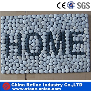 Dark Grey Irregular Landscaping Stone Pebbles, Decorative Grey Pebble 3-5mm, Polished Decorative Natural Pebble Stone,Polished Mixed Color River Stone