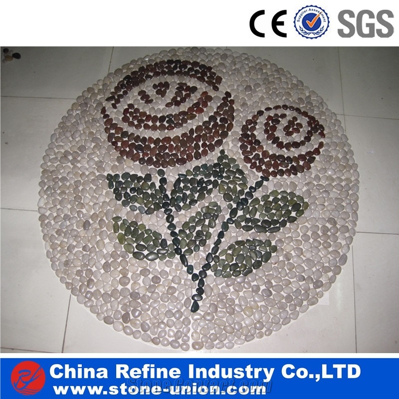 Dark Grey Irregular Landscaping Stone Pebbles, Decorative Grey Pebble 3-5mm, Polished Decorative Natural Pebble Stone,Polished Mixed Color River Stone