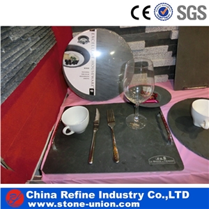 Export Black Slate Dish, Professional Plate Manufacturer,Black Slate Food Plates, Black Slate Cup Plates,Black Slate Plate for Cooking, Slate Dishes for Kitchen