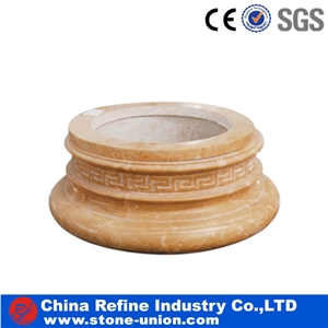 Factory Direct Sale Cheap China Black Granite Column for Decoration,Granite Hollow Pillar, Granite Hollow Columns, Brown Granite Columns