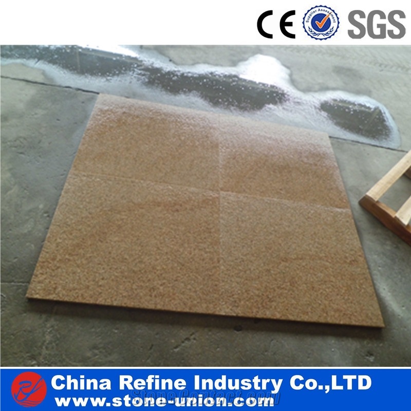 Golden Phoenix Yellow Granite Tiles , Golden Granite Flooring Paving,Phoenix Golden Brown Granite Slabs & Tiles,Thera Gold Granite