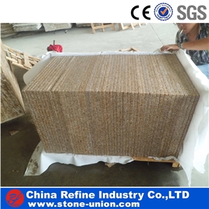 Golden Phoenix Yellow Granite Tiles , Golden Granite Flooring Paving,Phoenix Golden Brown Granite Slabs & Tiles,Thera Gold Granite