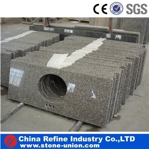 Grey Granite Countertop Polished, Lowest Price Kitchen Countertop,Bathroom Vanity Top