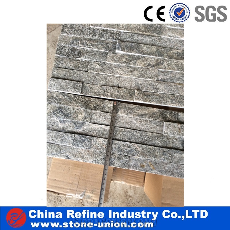 Grey Slate Culture Stone from China , Natrual Grey Slate Wall Cladding,Split Surface Natural Slate