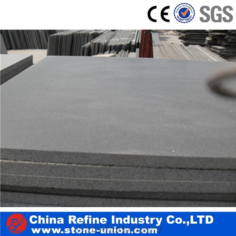 Hainan Grey Basalt Slabs & Tiles, China Grey Basalt,Honed Grey Basalt Outdoor Flooring Tiles,Chinese Grey Basalt Flooring Paving and Wall Panel Pattern,Honed Finished Tiles and Slabs Wholesale