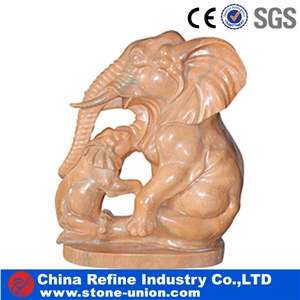Hand Carved White Marble Elephant Stone Sculpture,Marble Hand Carved Stone Animals,Pure White Western Statues,Religious Statues