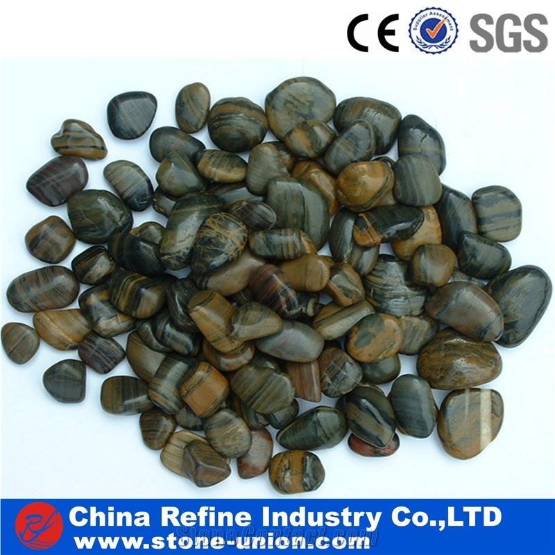 High Polished Natural River Pebble,All Kinds Of Color River Pebble,Decorative Pebble Stone Biggest Factory