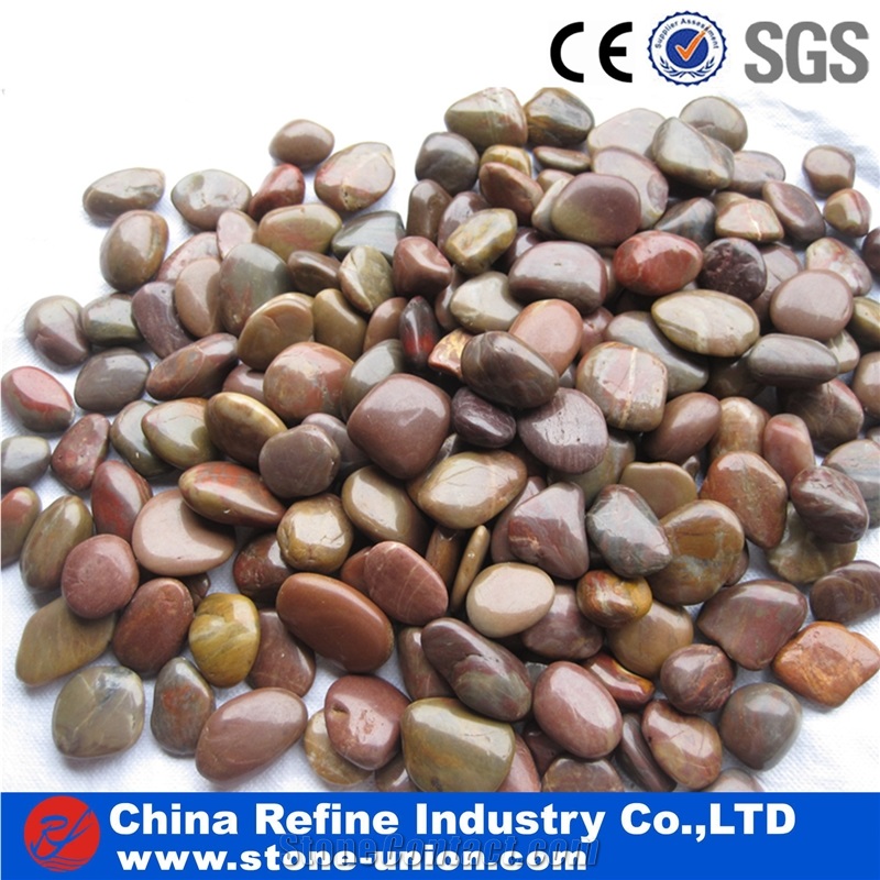 High Polished Natural River Pebble,All Kinds Of Color River Pebble,Decorative Pebble Stone Biggest Factory