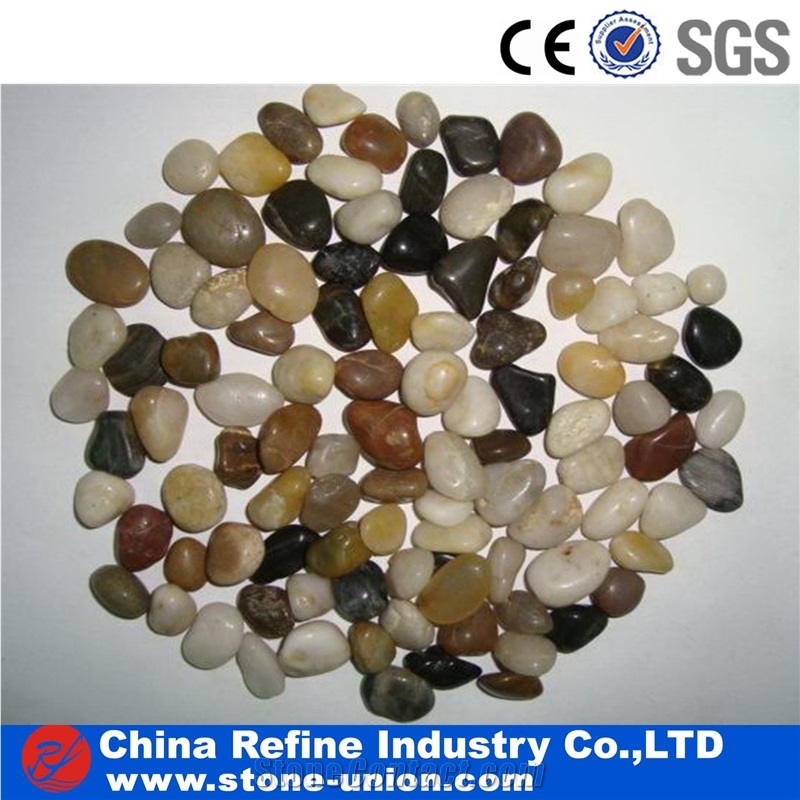 High Polished Natural River Pebble,All Kinds Of Color River Pebble,Decorative Pebble Stone Biggest Factory