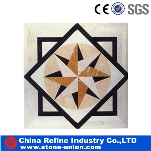 High Quality Marble Medallion Design&Round Mosaic , Marble Medallions & Waterjet Tiles , Marble Flooring Paving Stone & Lobby Tiles