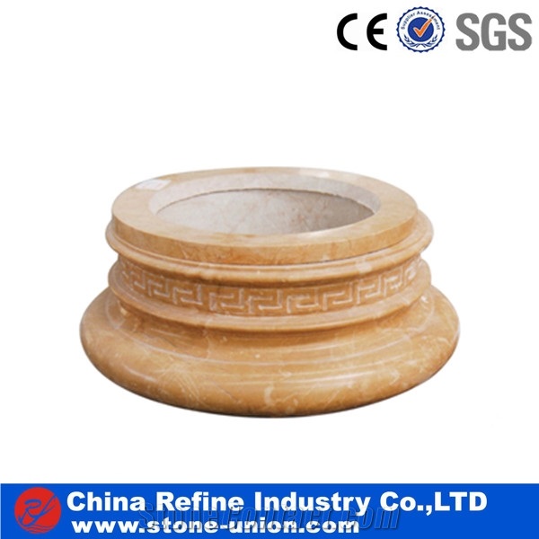 Hot Selling China Grey Granite Column with Experienced Factory,Stone Columns, Decorative Exterior Column,Granite Roman Columns