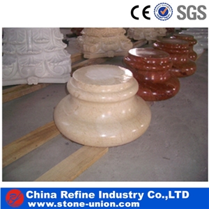 Hot Selling China Grey Granite Column with Experienced Factory,Stone Columns, Decorative Exterior Column,Granite Roman Columns