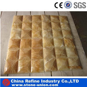 Latest and Cheapest Rosin Jade Stone Mosaic, Polished Newest Yellow Onyx Mosaic, Popular Jade Mosaic,Yellow Onyx Mosaic,Polished Onyx Mosaic