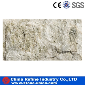Lowest White Mushroom Wall Stones, White Quartz Mushroom Stone,Lowest Quartz Wall Stones, White Quartzite Mushroom Stone