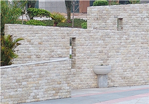 Lowest White Mushroom Wall Stones, White Quartz Mushroom Stone,Lowest Quartz Wall Stones, White Quartzite Mushroom Stone