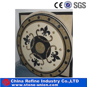 Marble Stone Waterjet Medallions Inlay for House & Hotel Design and Project,Marble Floor Medallions Patterns,Square Waterjet Inlay Patterns & Medallions