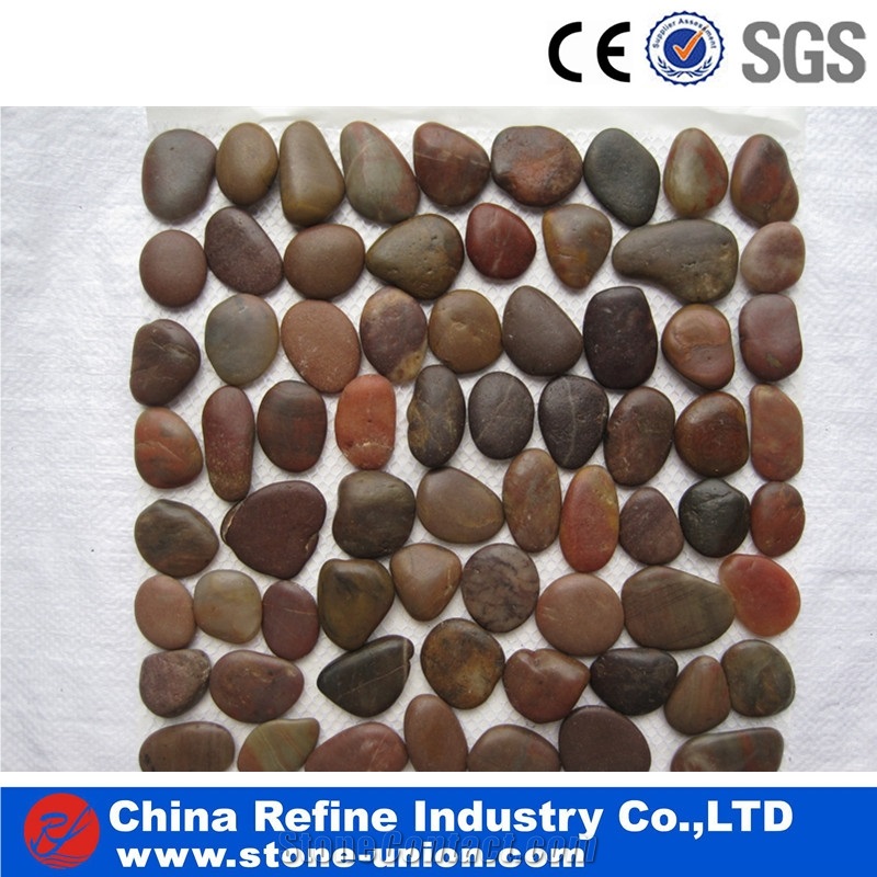 Natural Pebble Stone in Garden Paving, Pebble in Bulk Pebble Wash Stone, River Cobbles for Sale, Pebbles Driveway