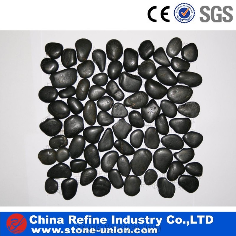 Natural Pebble Stone in Garden Paving, Pebble in Bulk Pebble Wash Stone, River Cobbles for Sale, Pebbles Driveway
