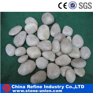 Natural River Pebble,Polished&Unpolished White River Pebble for Sale