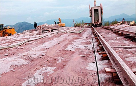 Natural Split 4 Edges Chinese Red Porphyry Cube Stone & Paver, Granite Paving Stone, Driveway Paving Cube Stone