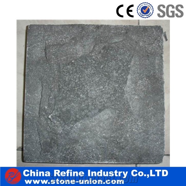 Natural Split Blue Stone Slabs & Tiles, China Bluestone, Shandong Blue Limestone Tile, Natural Limestone 30x30 Tiles for Sale, Blue Stone Covering