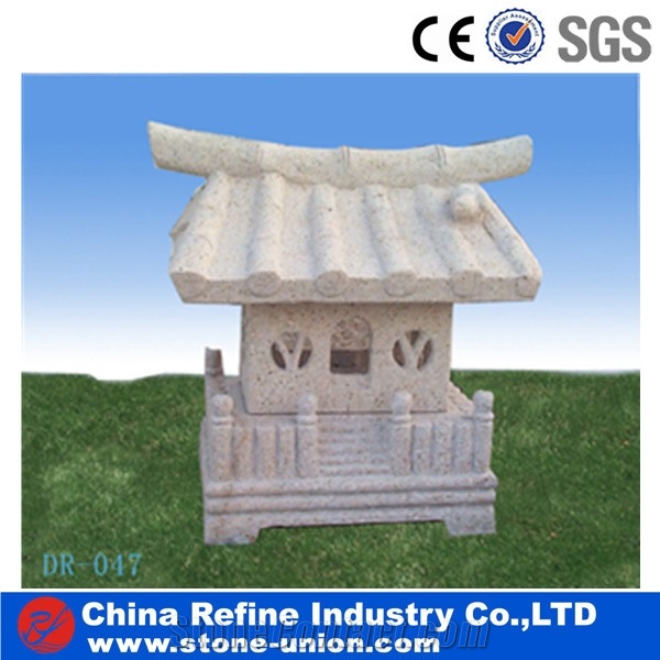 New Design Japanese Stone Lanterns, Grey Granite Lanterns,Stone Lantern Sculpture,China Grey Granite Lanterns,Japanese Style Outdoor Stone Lanterns,Handcarved Garden Lamps