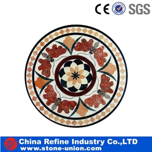 New Fashaion Marble Waterjet Inlay Medallion,Round Waterjet Inlay Patterns & Medallions,Marble Floor Medallions Patterns