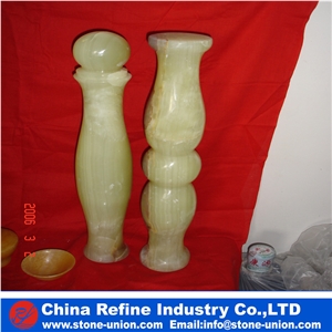 Onyx Beige Pedestal Column for Home Interior Decoration, Onyx Small Column,Roman Pillar for Sale Decorative, Pillars and Column Decorative