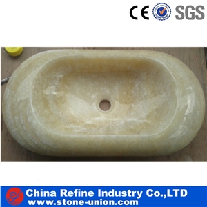 Pink Onyx Basin, Bathroom Onyx Pink Sinks,Natural Luxary Round Stone Sink,Above Countertop Sink,Decorative Onyx Stone Basins,Cheap Bowls & Nature Stone Sinks, Wholesale Wash Basins