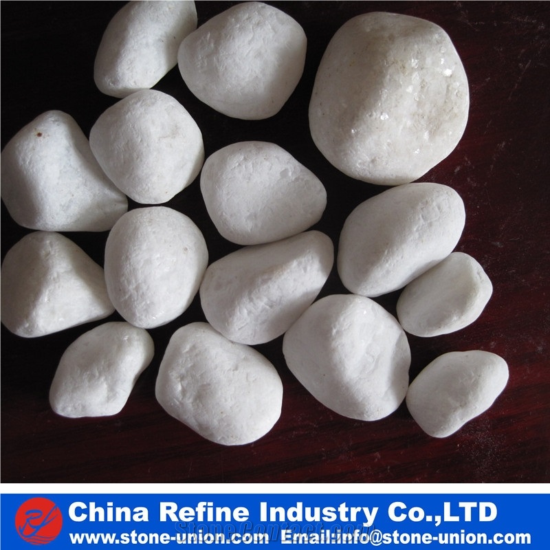 Pink Pebblestone from China Factory , Pink Gravel Stone,Use for Paving ,Decoration ,Landscape Natural Stone