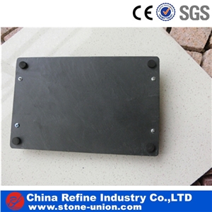 Premium Tableware for Party, Western Style Slate Dish , Black Table Accessories , Stone Trays