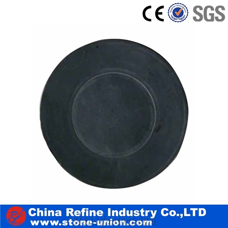 Premium Tableware for Party, Western Style Slate Dish , Black Table Accessories , Stone Trays