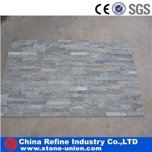 Rectangular Rusty Slate Natural Surface Cultured Stone, China Rusty Brown Slate Cultured Stone, Wall Cladding, Stacked Stone Veneer, Manufactured Stone Veneer
