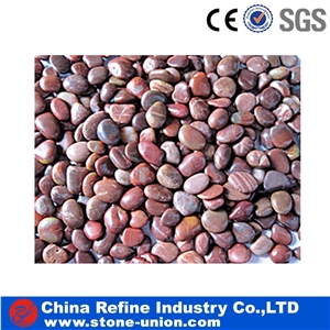 Red Cheap Factory Pebble Walkway