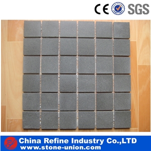 Square Basalt Mosaic Honed Finish in Wooden Crate Package , Basalt Mosaic Tiles & Basalt Floor Tile & Wall Cladding Square Basalt Mosaic Honed Finish in Wooden Crate Package , Basalt Mosaic Tiles & Basalt Floor Tile & Wall Cladding