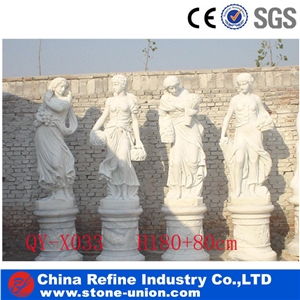 Western Style Figure Statue Marble Sculpture,Western Style Human Handcarved Sculptures