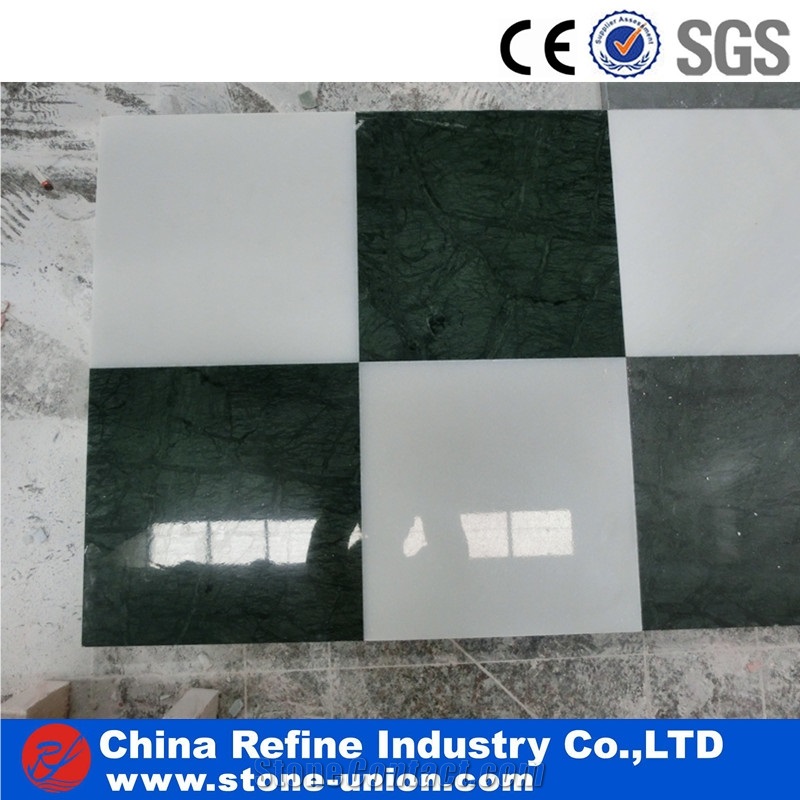 White and Black Marble Medallion Polished Surface,Water Jet Medallions Inlay Flooring Tiles, Customized White Bottom Marble Flooring Paving Tiles