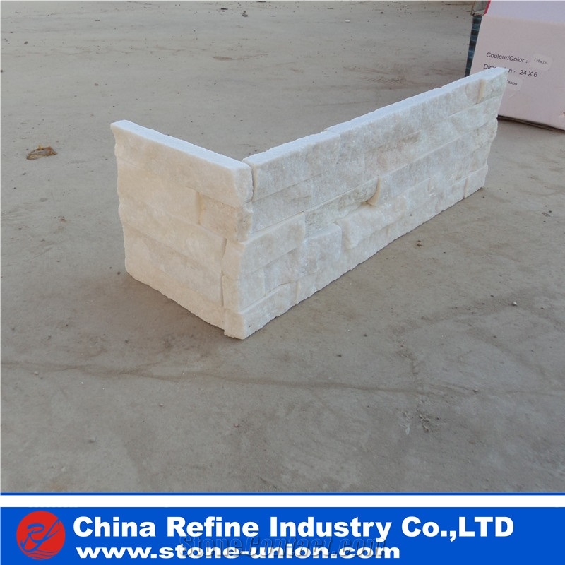 White Quartzite Wall Tiles for Sale, Cheap Quartzite Manufacturer,China White Quartzite Cultured Stone