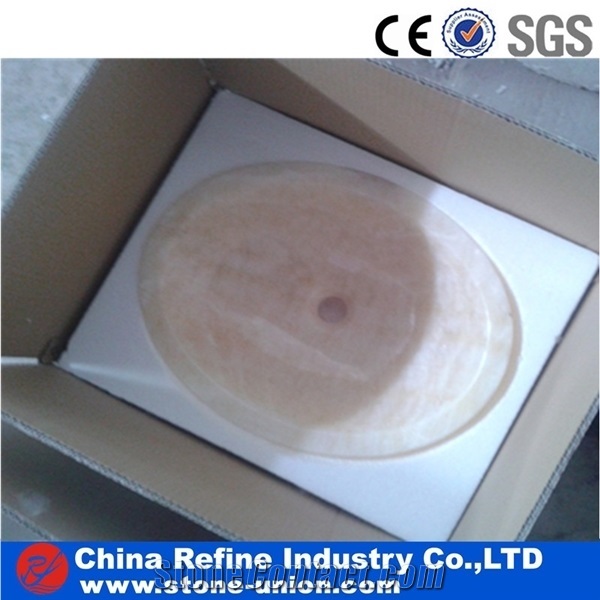 Yellow Onyx Basin, Onyx Sinks Yellow Bathroom Decoration,Onyx Bathroom Vanity Vessels, Distributor Basins, Cheap Bowls & Nature Stone Sinks, Wholesale Wash Basins