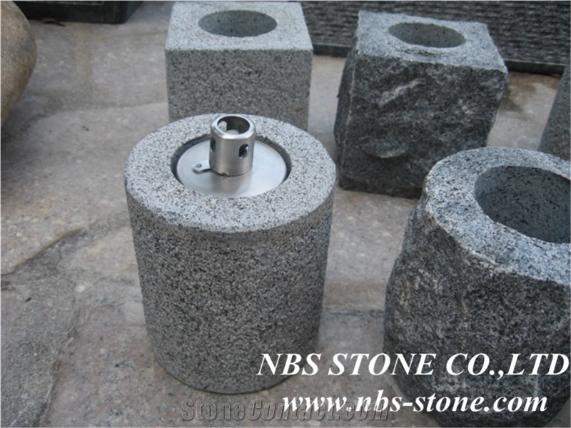 G654 Granite Natural Stone Oil Lanterns, Oil Burners