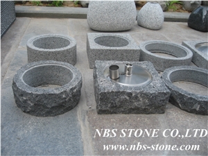 G654 Granite Natural Stone Oil Lanterns, Oil Burners