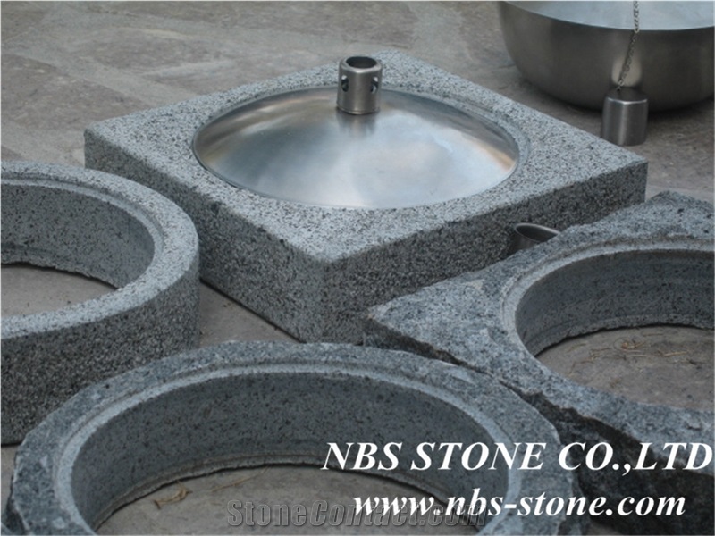 G654 Granite Natural Stone Oil Lanterns, Oil Burners